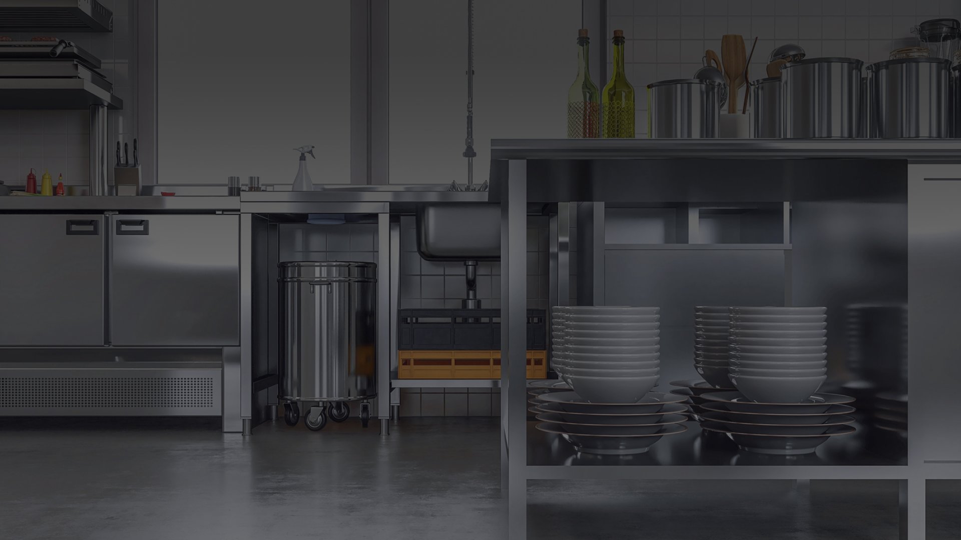 Gastronomické vybavení <span>z nerez oceli</span>