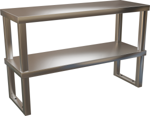 KSND - Nerezový stolový nástavec dvoupatrový